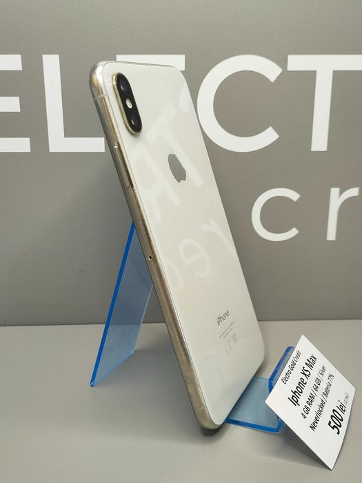 Iphone XS Max 64GB Silver/Neverlocked/Baterie:77%/Stare buna! ID2363-AG2