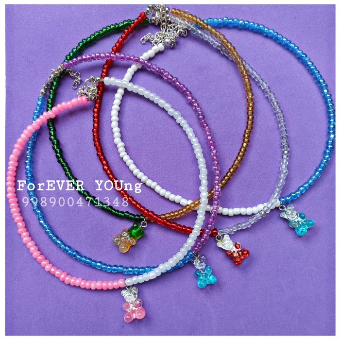 Чокер Gummy Bear подвеска мармеладный мишка.