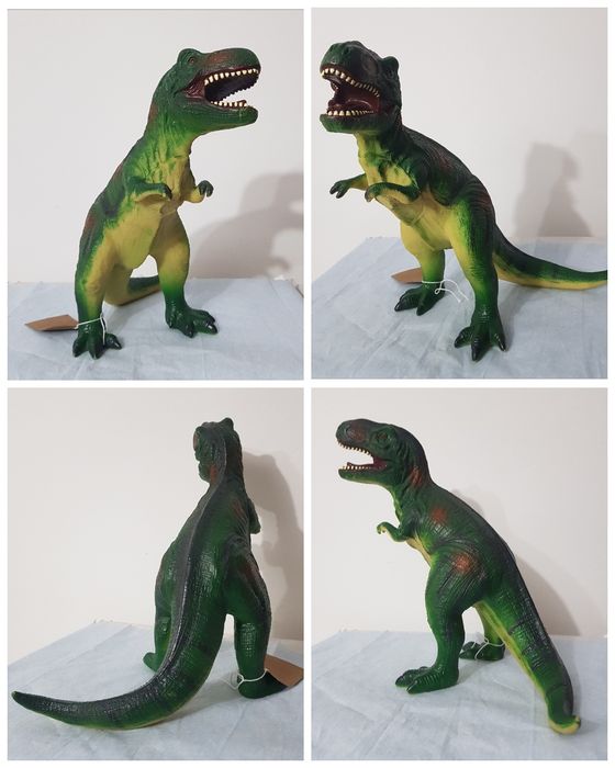 Figurina mare T Rex Dinozaur Nou Tirannozaur din cauciuc moale ~ 30 cm