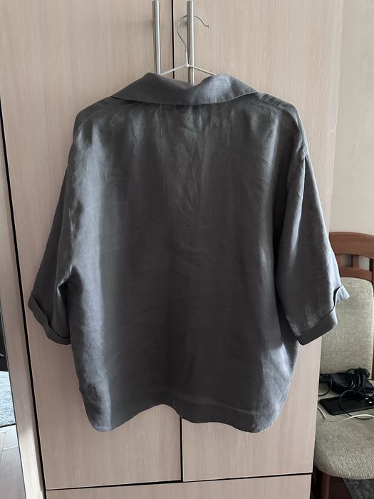 Рубашка Zara женская лён