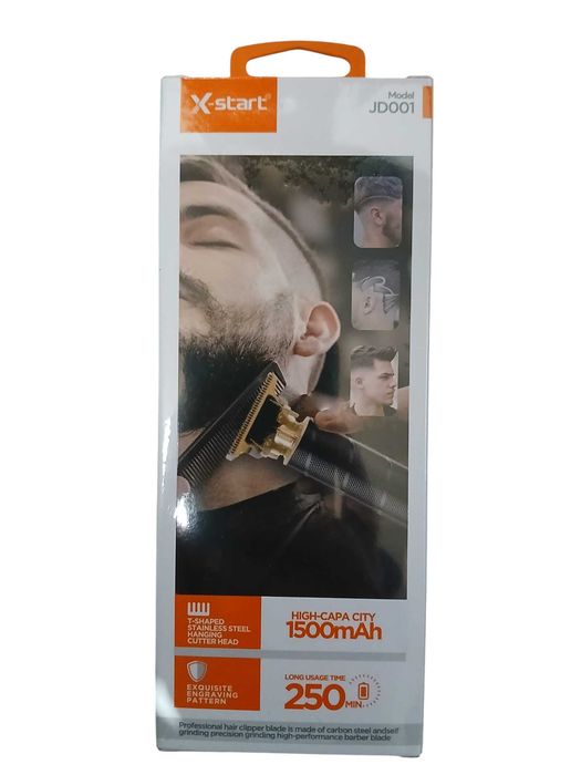 Aparat de Tuns X-Start JD001, 7500RPM, 1500mAh, 2 Distantiere, Argintiu