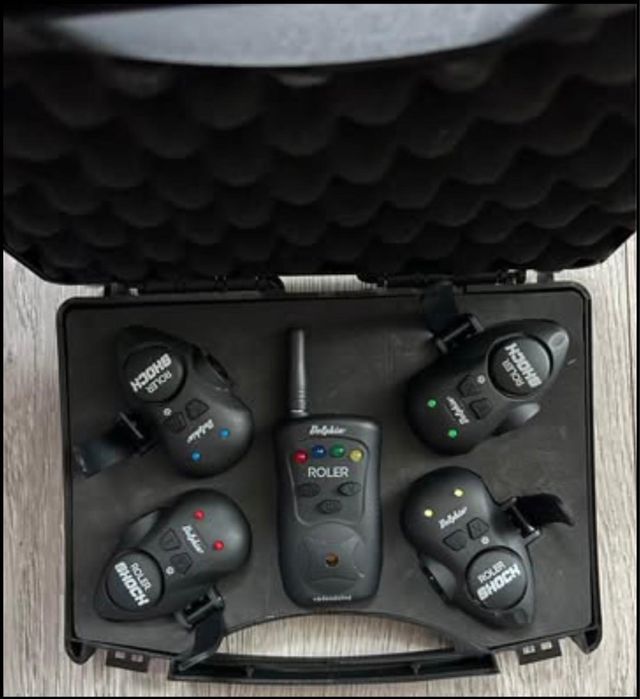 Senzori pescuit la Dunare, delphin roler shock