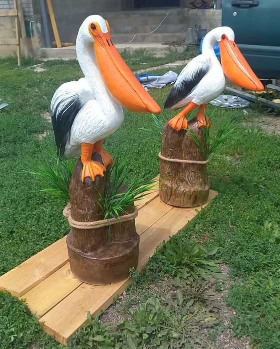 Садовые скульптуры.