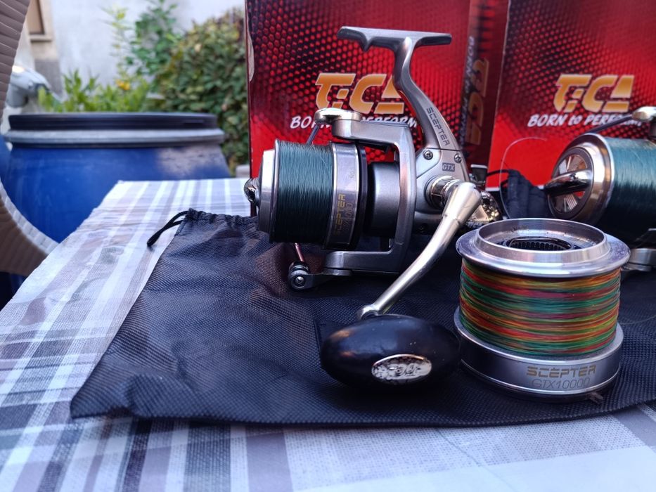 Продавам 4бр шаранджийски макари Tica Scepter GTX