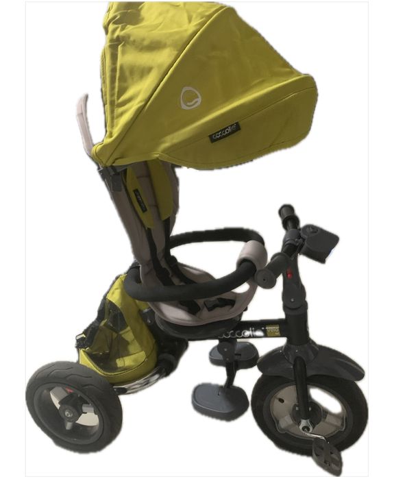 Tricicletă multifuncțională 4 în 1 Coccolle Velo, Galben/Mustar