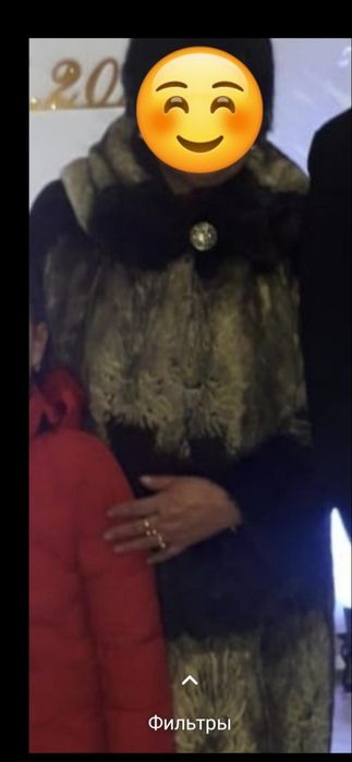 Женская норковая шуба с капюшоном