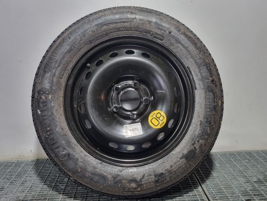 Roata rezerva Nissan Qashqai Facelift 2010 - 2013 SUV (1570) 145/90R16 ET40 5X115 Garantie