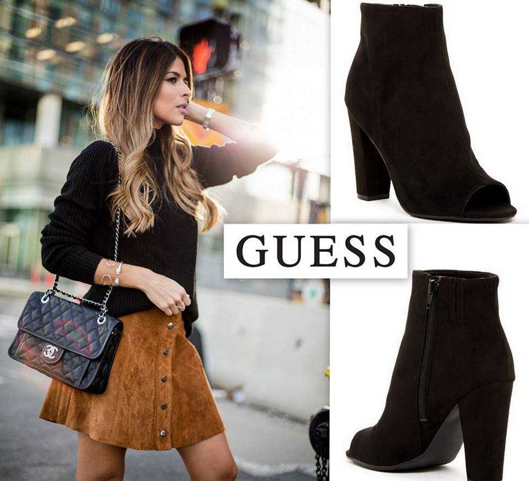 NOU! Cizme botine GUESS