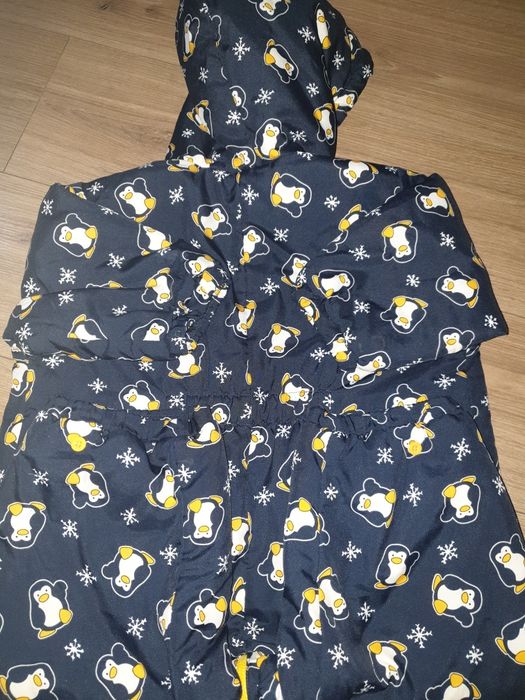 Combinezon Baby Club, 92, cu pinguini