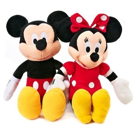 Mascote Minnie Si Mickey Mouse Din Plus – 35 cm
