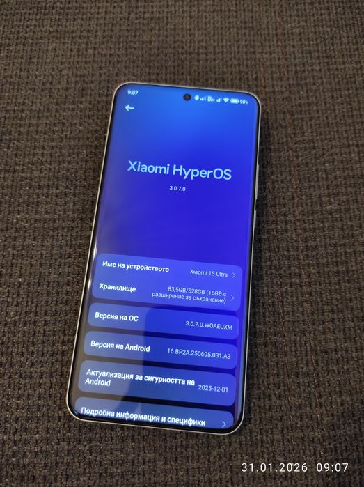 Xiaomi 15 Ultra 512/16 GB