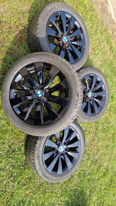 Jante  Al  R 17  originale BMW   seria  3  F30/31/35  seria 4  F32/33/36  cauciucuri  225 50 17