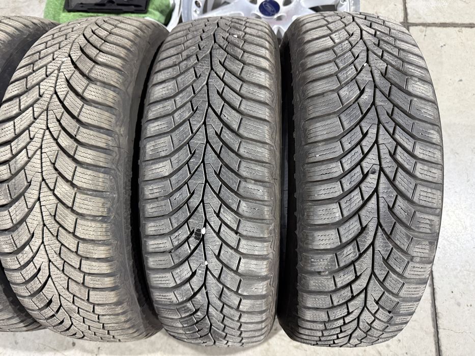 4бр. ОТЛИЧНИ Зимни Гуми 195/65R/15-CONTINENTAL-DOT:2225+4323*8.5м+6.8м