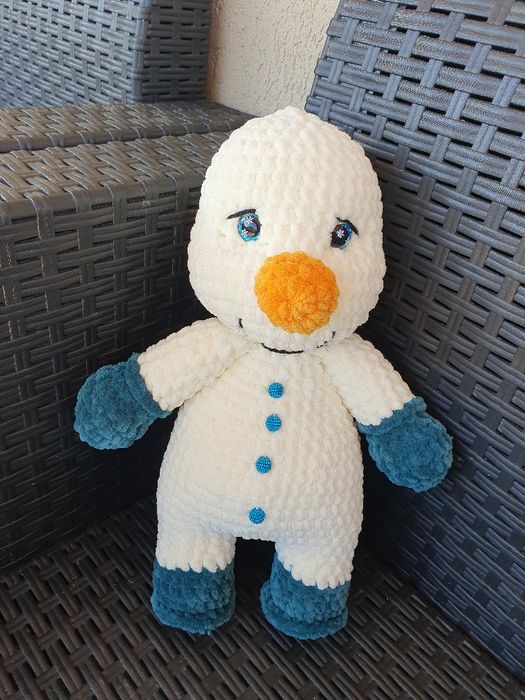 Om de zapada crosetat, fir catifea, jucarii crosetate