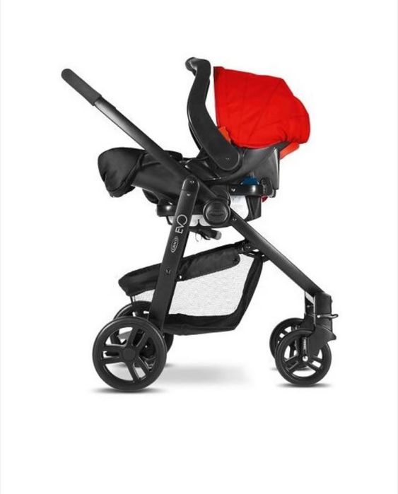 Люлька и автокресло Graco evo