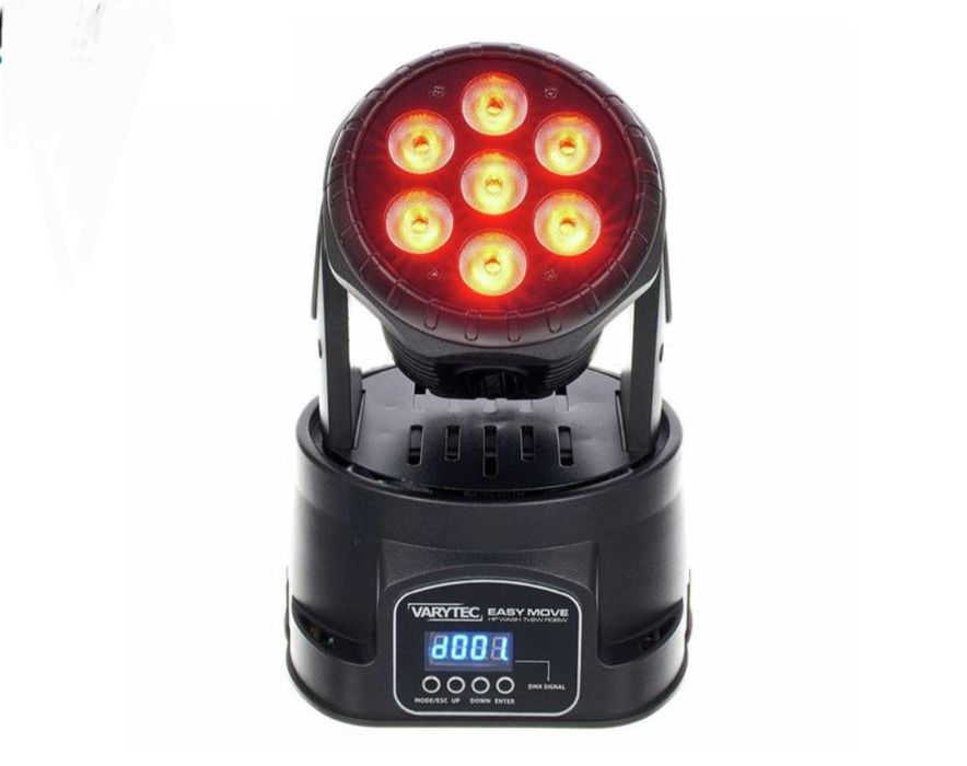 Moving head 7 ledx8W RGB Varytec Easy Move NOU