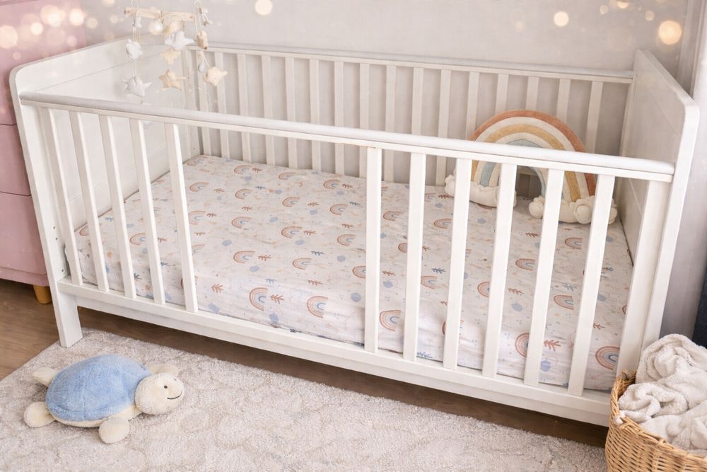 Patut transformabil Woodies + saltea