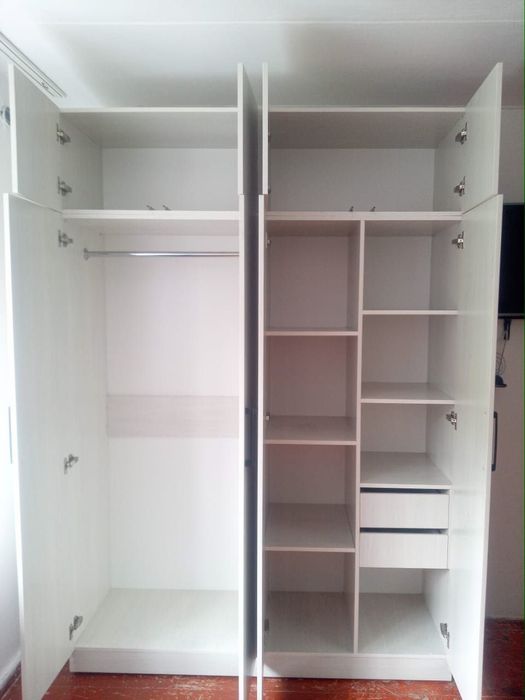 Шкаф 4 двери размер