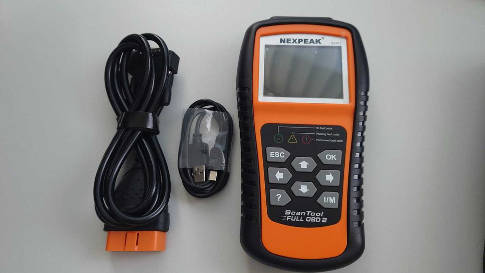 NEXPEAK NX501 OBD2 scanner erori auto