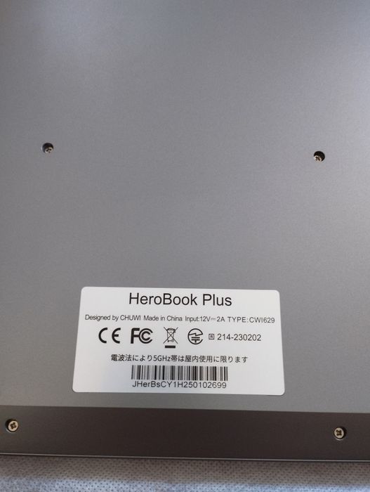 CHUWI Herobook plus