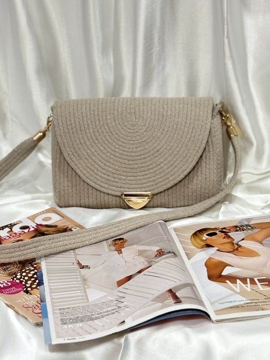 Чанти от памучен шнур - ръчна изработка