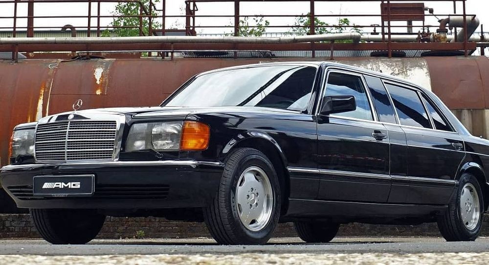 Mercedes W126 накладки на бампера