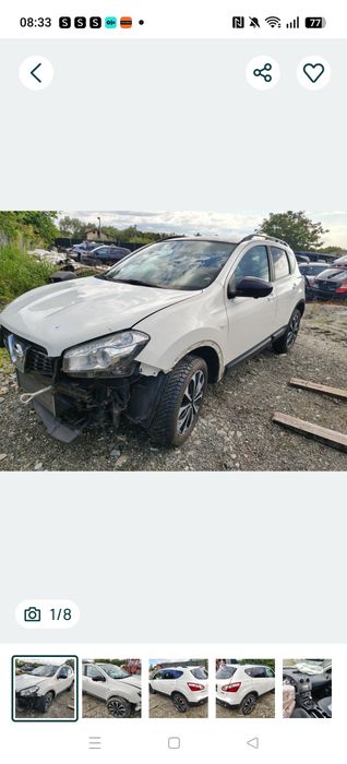 Piese aripa ușa capota grila oglinda interior piele jante aliaj 18 panoramic punte spate fuzeta planetara kit spira volan Nissan Qashqai j10 1.6 r9m