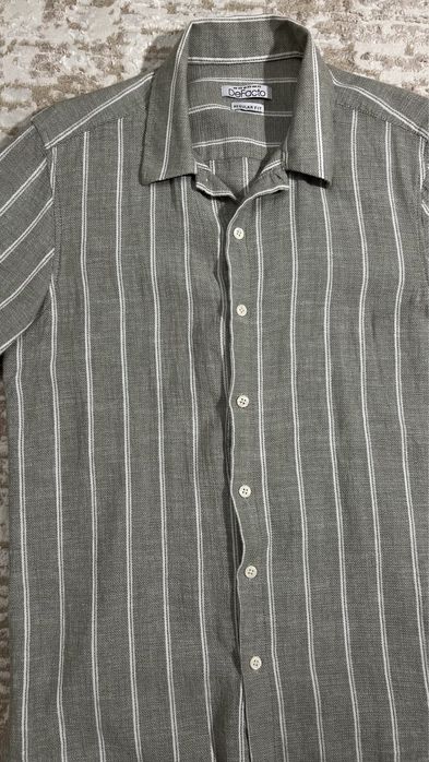 Мужская рубашка с коротким рукавом