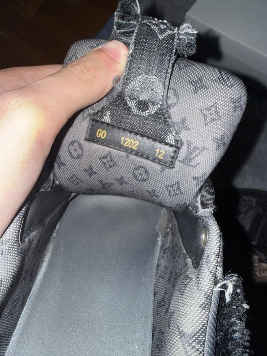 Lv skate swarovski negri