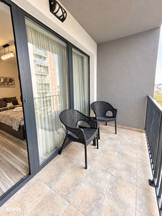 Apartament 2 camere, etaj 3, bloc nou cu lift, parcare, boxa, 350 Euro