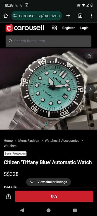 Citizen, Miyota Automatic, Tiffany