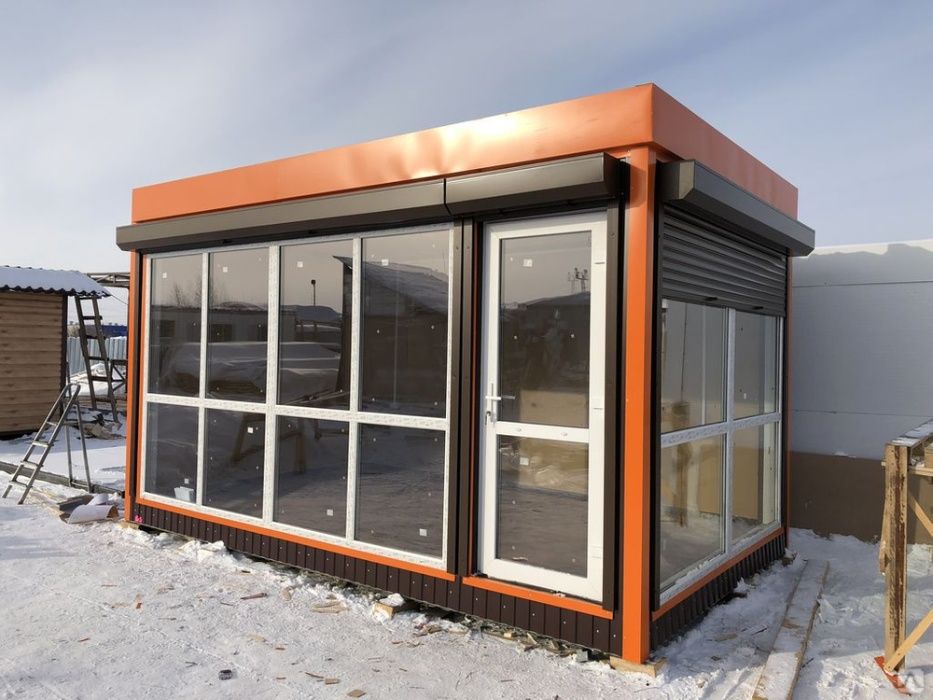 современный контейнер Кофейня/магазин,