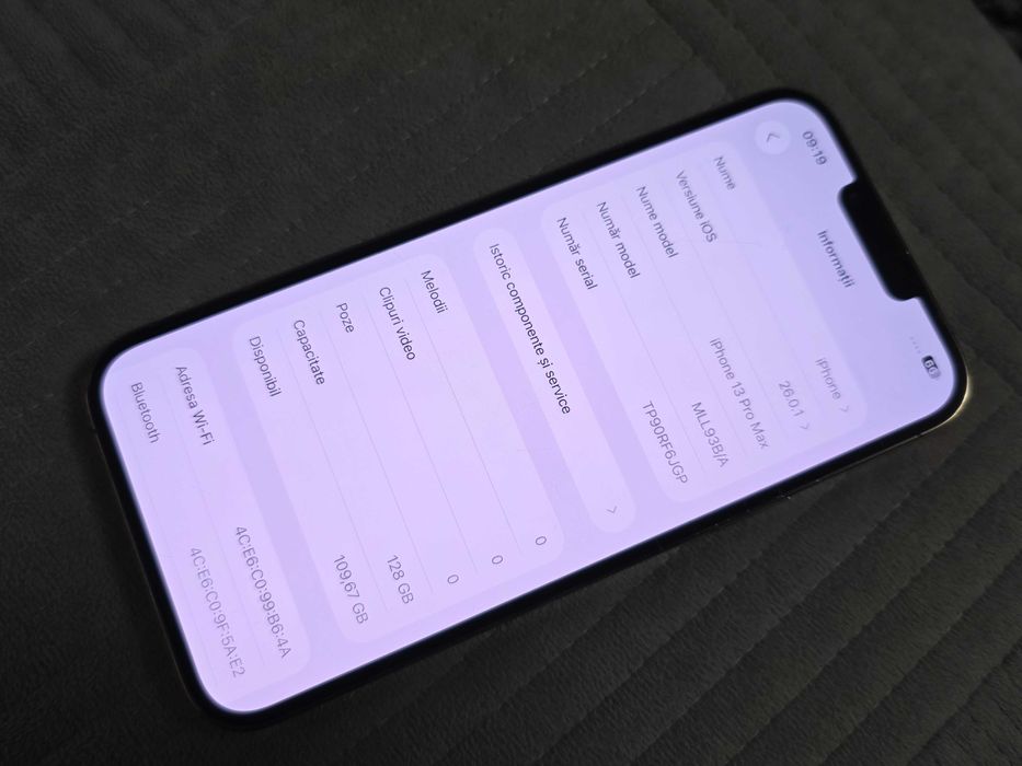 Iphone 13 Pro Max 128GB și 1TB Baterie 100%