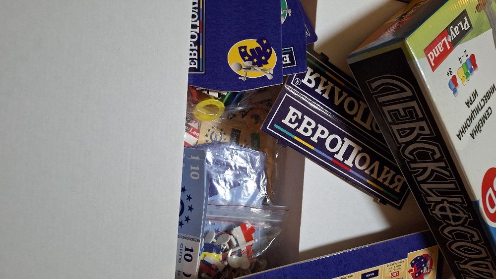 Настолна семейна игра Европолия