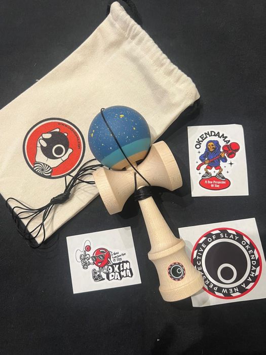 Kendama Okendama  Splatter  - Revo - Full Maple