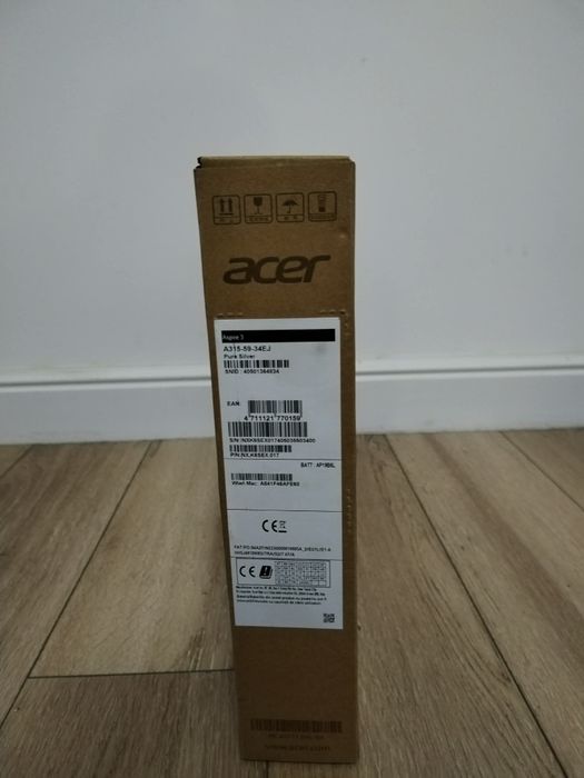 Laptop Acer Aspire 3 A315-59-34EJ 15.6" i3-1215U, Pure Silver - NOU, SIGILAT