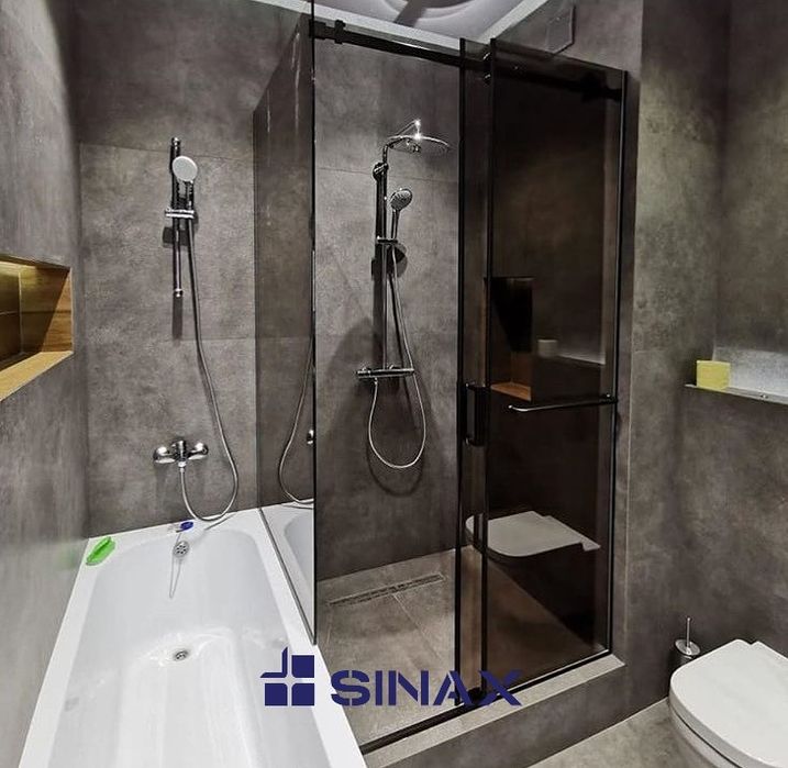 Душевые кабины под заказ | Установка под ключ