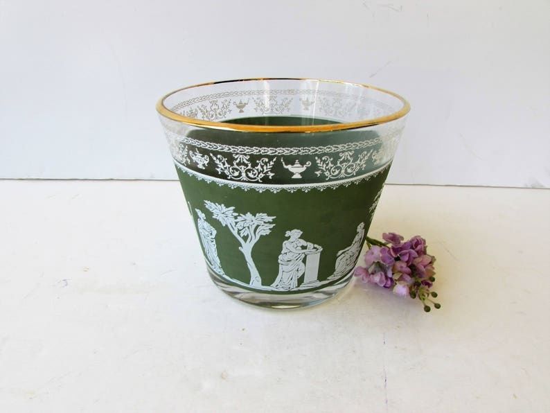 Винтажное греческое ведерко для льда