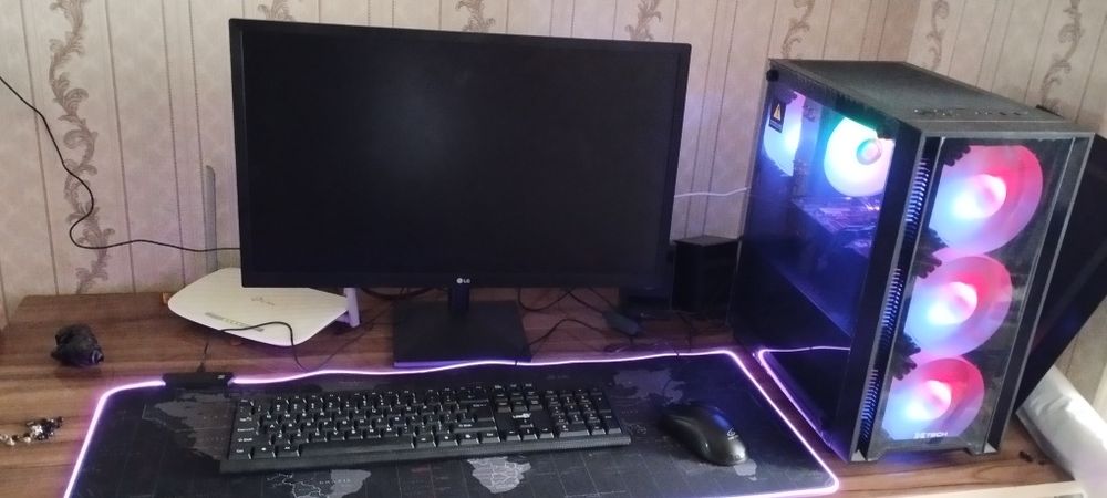 Cs2 uchun 24 monitorli eng budjetniy yengi kompyuter