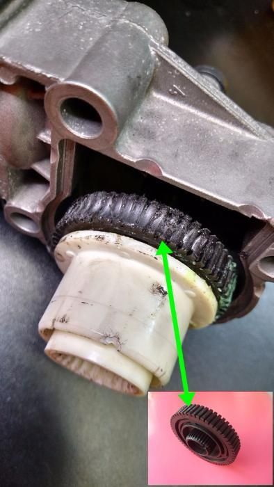 Pinion motoras 4x4 VTG cutie transfer Bmw x3 e83 x5 e53