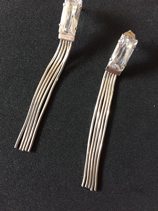 Дамски обици  ot srebro proba 925 s kamak  cirkon