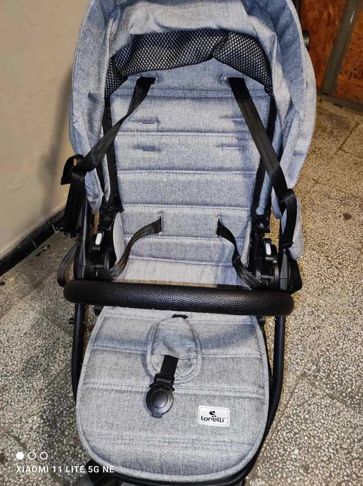 Бебешка комбинирана количка Лорели 
Патриция светлосива