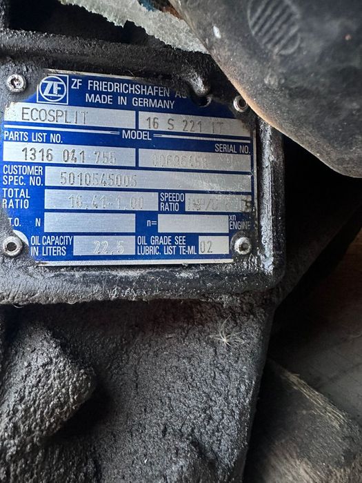 Рено магнум КПП ZF16