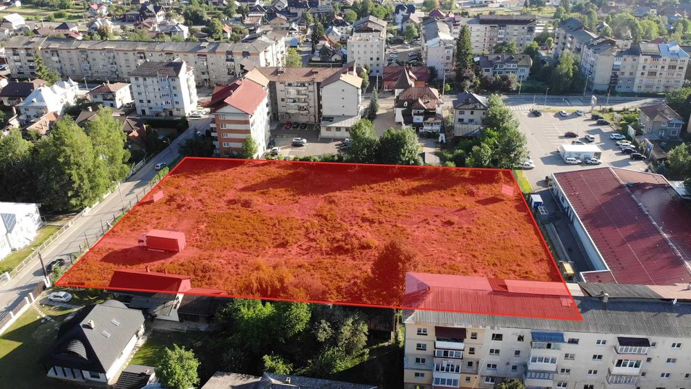 Inchiriez teren ULTRACENTRAL langa LIDL Campulung Moldovenesc