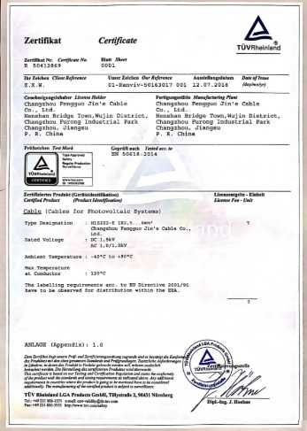 Cablu Solar Fenguo 4mm2-Rosu si Negru-Rola 25ml, TUV+ CE