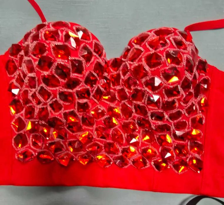 Ноно дамско бюстие с камъни S/M