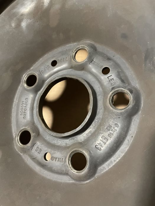 Джанти 16” 5х112 et43 от vw t-roc