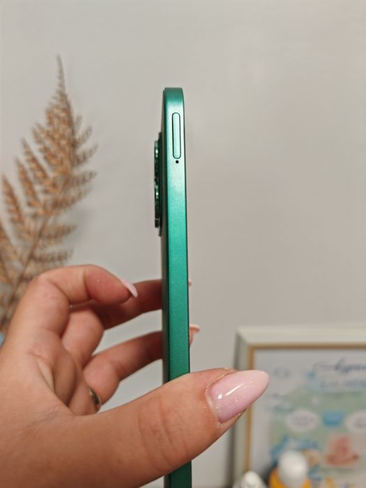 Honor X8b кожен зелен гръб
