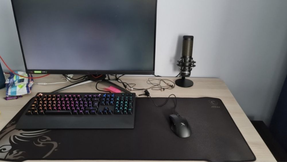 MSI Оригинальный коврик для мышки и клавиатуры