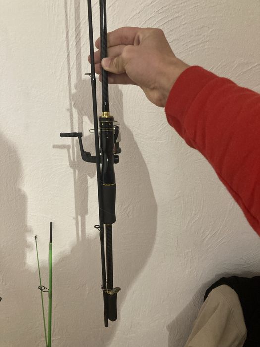 lanseta spinnig home made fibra de carbon